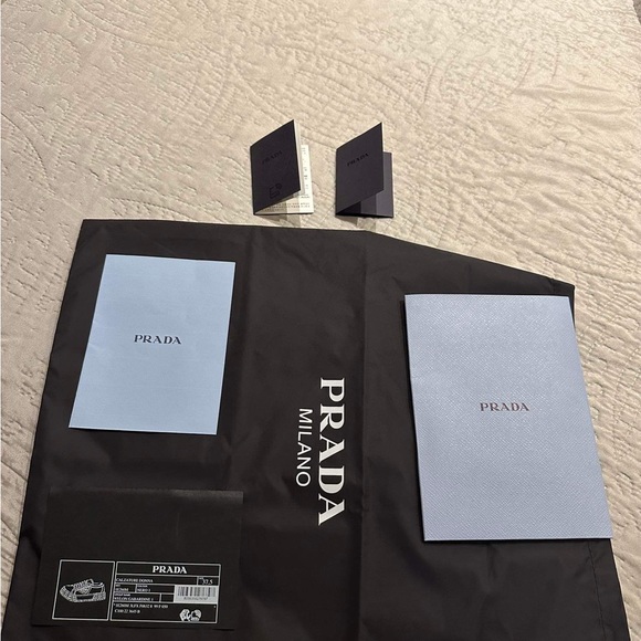 Prada Double Wheel Nylon Sneakers - Picture 8 of 11